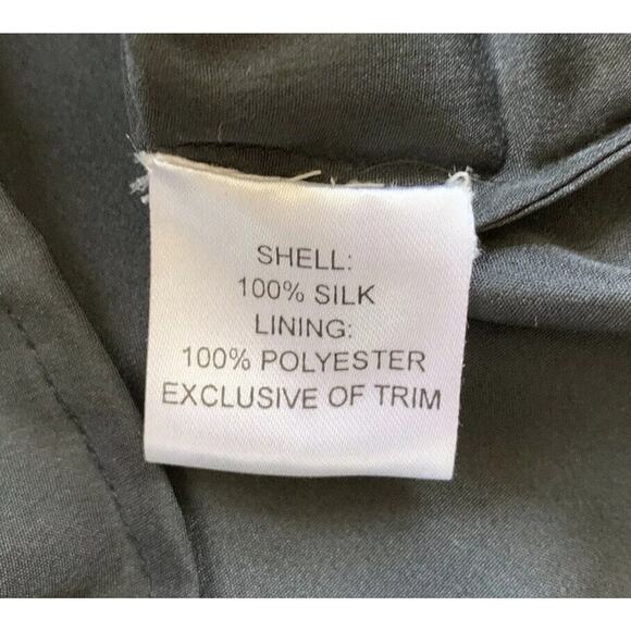 Single Brand Silk Embellished Beaded Sequin Sleeveless Racerback Top Lined Small - Picture 6 of 7